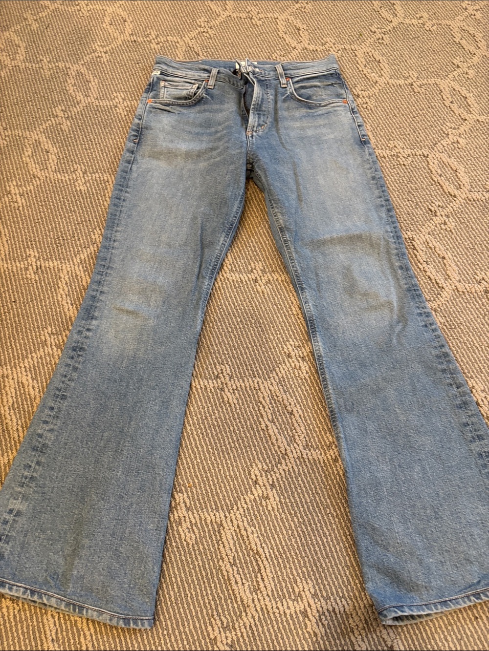 Citizens Of Humanity Light Blue Flare Jeans
